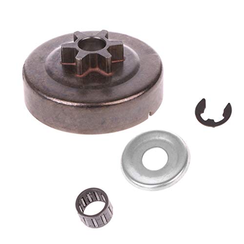 Guaber Kettensägenkupplung Drum Kettenrad 3/8 6t Waschmaschine E Clip Kit Für MS170 180 Teile Schlüsselbundzubehör Für Frauen Guaber Kettensägenkupplung Drum Kettenrad 3/8 6t Waschmaschine E Clip Kit Für MS170 180 Teile Schlüsselbundzubehör Für Frauen von Guaber