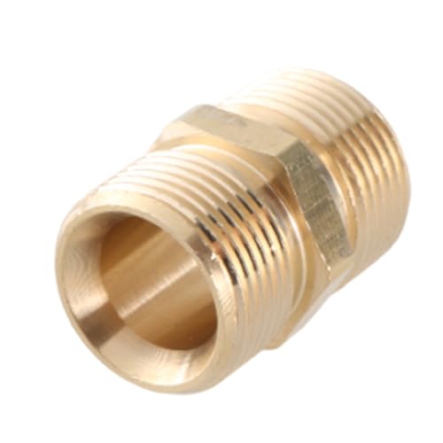 Guaber Messingdruckunterlegscheibeschlauch Extender M22 15 Mm Bis M22 14 Mm Mann Einfacher Installation Hochdruckverlängerung Stecker Verlängerungsstecker Guaber Messingdruckunterlegscheibeschlauch Extender M22 15 Mm Bis M22 14 Mm Mann Einfacher Installation Hochdruckverlängerung Stecker Verlängerungsstecker von Guaber