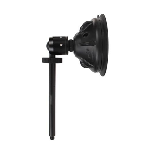 Guaber Metall-Lampenstab mit Saugnapf, starker Lichtständer, Campingrahmen, verstellbar, tragbar, für den Außenbereich, Campingständer von Guaber