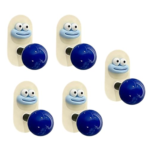 Guaber Packung Mit 5 Badezimmerhaken Für Handtücher Und Kleidung Die Starke Klebstoffkleidung Kleidungssteine ​​hängt. von Guaber