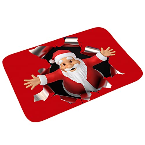 Guaber Saugfähige Badezimmermatten, weich, hautfreundlich, Heimdekoration, Bodenteppich für kreative Eingangstür, Karpe, weicher und wasserabsorbierender Badteppich von Guaber