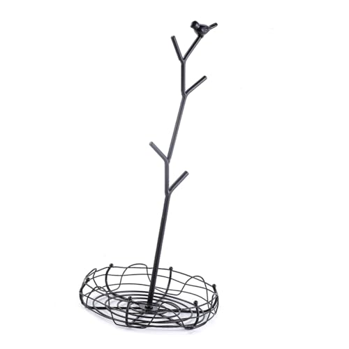 Guaber Stabiler Metall-Getränkehalter mit Abtropfgestell, platzsparend, zum Aufhängen, Organizer für Küche, Aufbewahrung, multifunktionaler Getränkehalter Guaber Stabiler Metall-Getränkehalter mit Abtropfgestell, platzsparend, zum Aufhängen, Organizer für Küche, Aufbewahrung, multifunktionaler Getränkehalter von Guaber