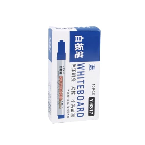 Guaber Whiteboard-Marker für Kalender, abwischbar, 2,0 mm Strichbreite, wasserbasierte Tinte, schnell trocknend, 10 Stück von Guaber