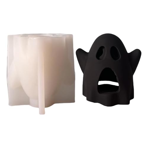 Halloween Silikonkerzenhalter Schimmel Für Epoxidharz Machen Teelichthalter Home Party Dekoration Halloween Craft Silicon Formen von Guaber