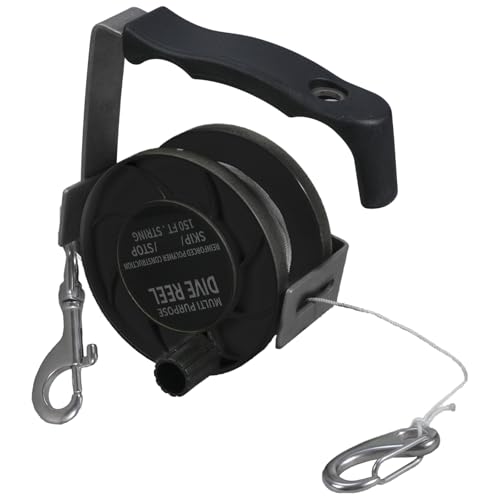 Haltbarkeit Diving Line Reel Doppelend Hakenhöhle Wracks Finger Für Komfortable Unterwasser Explorationsschubgeräte von Guaber