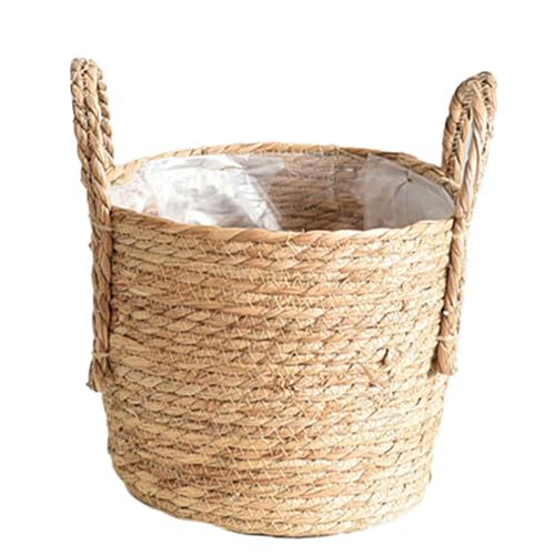 Handgewebte Blumenkörbe Handgewebte Lagerblumenpflanztöpfe Sukkulenten Behälter Dekorationen Grastöpfe Handgewebte Blumenkörbe Handgewebte Lagerblumenpflanztöpfe Sukkulenten Behälter Dekorationen Grastöpfe von Guaber
