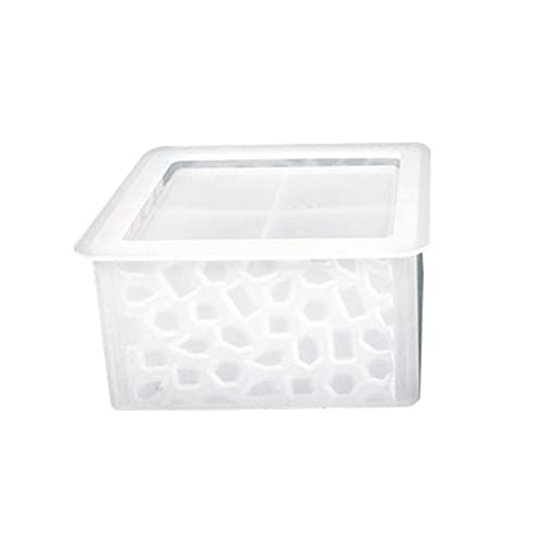 Harzbox Form Schmuckform Für Lagerung Silikonform Schmuckringe Behälter Silikonglasformen Epoxidharz/Beton Kerze von Guaber