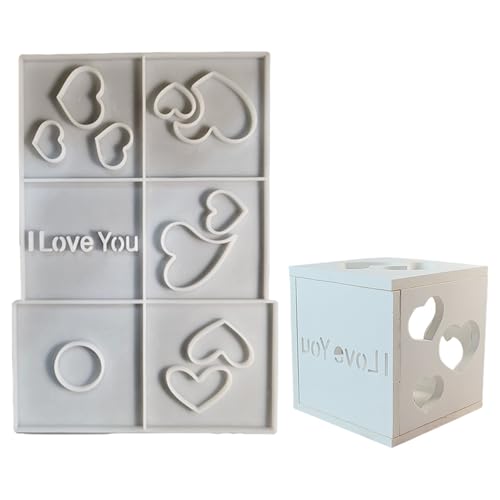 Herzwürfel Silikonform Gipsformen Für Teelichthalter Dekoration Gips Ornament Home Decorations Epoxidharz Liebeswürfel Kerzenständer Herzwürfel Silikonform Gipsformen Für Teelichthalter Dekoration Gips Ornament Home Decorations Epoxidharz Liebeswürfel Kerzenständer von Guaber