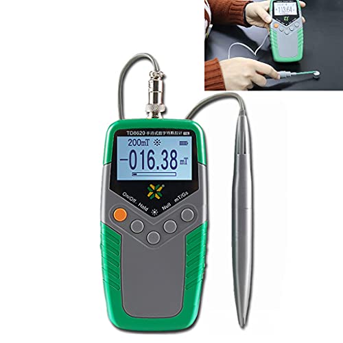 Hoch Präzise Gaussmeter Fluxmeter Digital Gauß Meter Handheld Digital Tes La Oberflächenmagnetfeldtester Magnet Gauß Hoch Präzise Gaussmeter Fluxmeter Digital Gauß Meter Handheld Digital Tes La Oberflächenmagnetfeldtester Magnet Gauß von Guaber