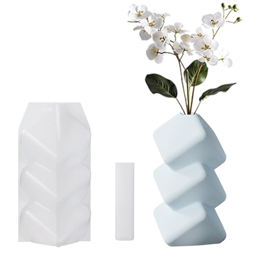 Langlebige Silikonformen aus Epoxidharz, Formen für individuelle Vasen und Heimakzente, zur Herstellung von Stifthaltern, Blumentöpfen, Silikonform von Guaber