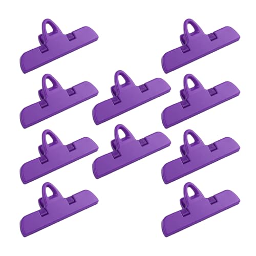 Mehrzweck-Taschenclips, tragbar, für Snacks, verhindert geeignet für Küche und Büro, Aufbewahrung, 10 Stück Mehrzweck-Taschenclips, tragbar, für Snacks, verhindert geeignet für Küche und Büro, Aufbewahrung, 10 Stück von Guaber