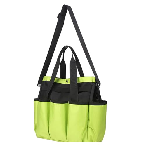Multipocket Gartenwerkzeugtasche Multipocket Tasche Oxford Tuch Organizer mit Riemen für die Aufbewahrung von Werkzeugen, Gartenwerkzeug-Organizer und Aufbewahrung von Guaber