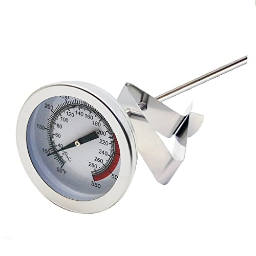 Ölthermometer Frittieren Mit Clip Candy Long Fry Für Truthahn Frittyer Hohe Töpfe Rindfleisch Fleisch Fleisch Futter Küche Zum Kochen Küche Digital Food Bäckerei von Guaber
