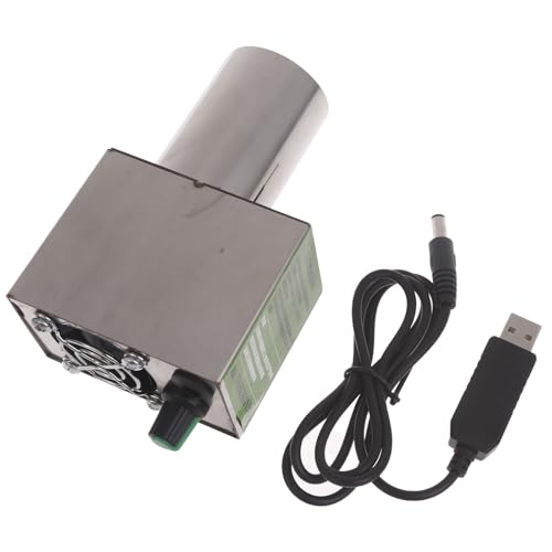 Outdoor-Grillventilator, USB, 5 V, 5,5 x 2,1 mm, elektrisches Luftgebläse für Picknick, Camping, BBQ, Grillwerkzeug mit Auffangrohr, Holzkohleofen, Metallschmelzen, USB-Outdoor-Grillventilator Outdoor-Grillventilator, USB, 5 V, 5,5 x 2,1 mm, elektrisches Luftgebläse für Picknick, Camping, BBQ, Grillwerkzeug mit Auffangrohr, Holzkohleofen, Metallschmelzen, USB-Outdoor-Grillventilator von Guaber