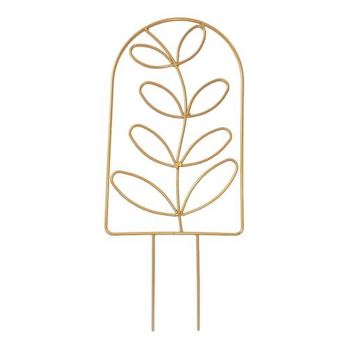 Pflanzenstiel Klettergitter Rankgitter Gartenstecker Ständer Rankhilfe Blumenrahmen Attraktives Gartenzubehör Metallhalter von Guaber