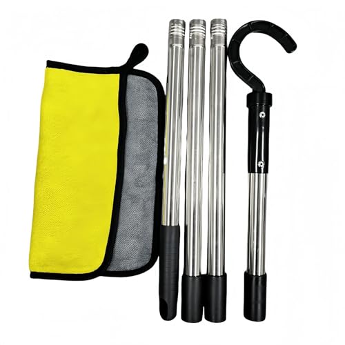 Pool Skimmer Haken Abnehmbare Teleskop Metallstange Easy Storage Multipurpose Pools Retrieval Hook Tool Zubehör Haken Für Stangen Für Stangen Pool Skimmer Haken Abnehmbare Teleskop Metallstange Easy Storage Multipurpose Pools Retrieval Hook Tool Zubehör Haken Für Stangen Für Stangen von Guaber