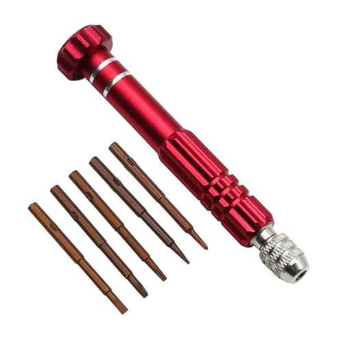 Präzises 5 in 1 Schraubendreher Demontage Set für Computer Brille und Uhr Wartung Outdoor Camping Professionelle Verwendung Elektronik von Guaber