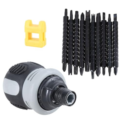 Ratschen-Schraubendreher-Set, kleiner Schraubendreher, Schraubendreher-Kits für Türklingel, Brillen, Uhren, Computer, PC, Wartungswerkzeug-Set von Guaber