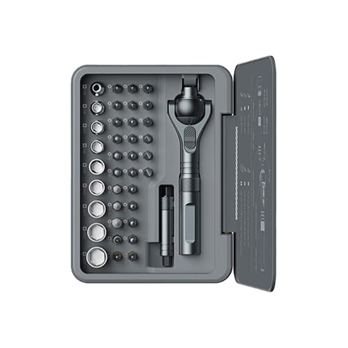 Ratschen-Schraubendreher-Set aus legiertem Stahl, 40-in-1, Mehrzweck-Werkzeug-Set für präzise Reparaturen, 28-Bit-Griff, Multifunktions-Ratschenschlüssel-Set Ratschen-Schraubendreher-Set aus legiertem Stahl, 40-in-1, Mehrzweck-Werkzeug-Set für präzise Reparaturen, 28-Bit-Griff, Multifunktions-Ratschenschlüssel-Set von Guaber