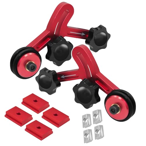 Rollenführung mit Anti-Rückschlag-Lager für Tisch-Kettensägen, Werkbänke, stabile Holzzufuhr, Vibrationen, Dämpfung, Design, Reduziertisch-Kettensägen, Zubehör von Guaber