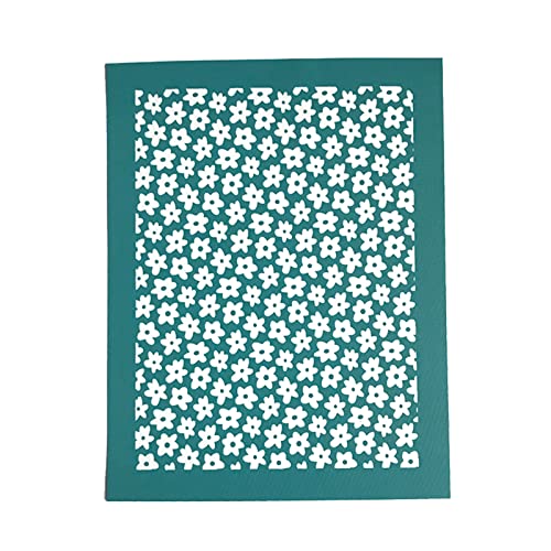Seidenbildschirmschablonen Kreide Mesh Selbstklebstoff Kit Wiederverwendbar Für Malereien Stoff Stoff Druck Wiederverwendbarer Muster Druckmak Kreide Kreidetransfers von Guaber