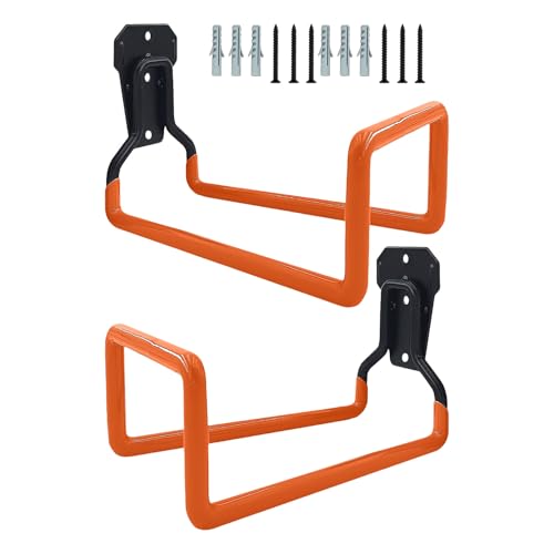Set Von 2 Heavy Duty Garage Hanger Effizienter Aufbewahrungshaken Für Gartenwerkzeuge Und Leitern Wandmontage Wasserrohr Organisatoren Gartenwerkzeug Organisatoren von Guaber