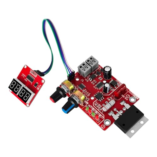 Spots Schweißer-Steuerplatine, 100 A/40 A, Digitalanzeige, Schweißzeit, Stromregler, Schalttafel, Timing-Controller, Board, einstellbarer Power-Schweißer von Guaber