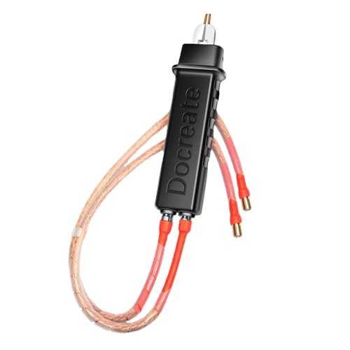 Spots Schweißstift Handheld Schweißer Elektrofahrzeug 18650 Batteriepack Automatische Auslöser Schalter Kleines Werkswerkzeug von Guaber