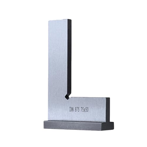 Starkes Aluminium-Lineal für rechtwinklige Winkel, flache Öffnung, breite Basis, Gehrungen, quadratische Upgrades für Metallbearbeitung und Handwerk, multifunktionales Eckmesswerkzeug von Guaber