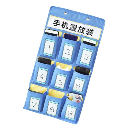 Taschenrechner mit 9 Fächern, mit Haken, Klassenzimmer, Diagramm, Hänge-Organizer, Handy-Tasche Taschenrechner mit 9 Fächern, mit Haken, Klassenzimmer, Diagramm, Hänge-Organizer, Handy-Tasche von Guaber