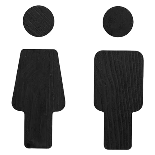 Toilettenschild für Herren und Damen, Toilettenschild, Holz, Badezimmer, Türschild, für Geschäft, Waschraum, Toilette, Schild, für Herren und Damen, Toilettenschild Toilettenschild für Herren und Damen, Toilettenschild, Holz, Badezimmer, Türschild, für Geschäft, Waschraum, Toilette, Schild, für Herren und Damen, Toilettenschild von Guaber