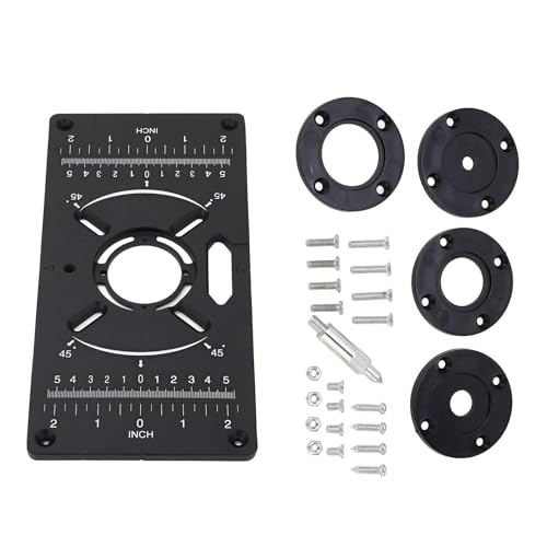 Tragbare Aluminium Router Tischeinsatzplatte Mit Schrauben Für Trimmmaschinen Die Für Verschiedene Workbench Oberflächen Aluminiumrouter Tischplatte Geeignet Sind Tragbare Aluminium Router Tischeinsatzplatte Mit Schrauben Für Trimmmaschinen Die Für Verschiedene Workbench Oberflächen Aluminiumrouter Tischplatte Geeignet Sind von Guaber