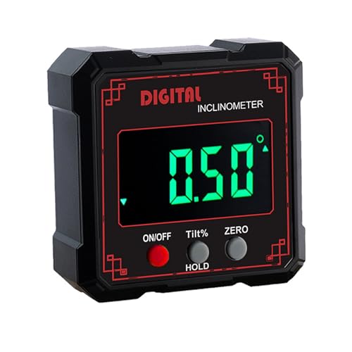 Upgrades IP54 Wasserdichter digitaler Neigungsmesser mit großem Bildschirm für genaue Winkelmessung in rauer Umgebung, Mehrzweck-Digitaler Neigungsmesser Upgrades IP54 Wasserdichter digitaler Neigungsmesser mit großem Bildschirm für genaue Winkelmessung in rauer Umgebung, Mehrzweck-Digitaler Neigungsmesser von Guaber