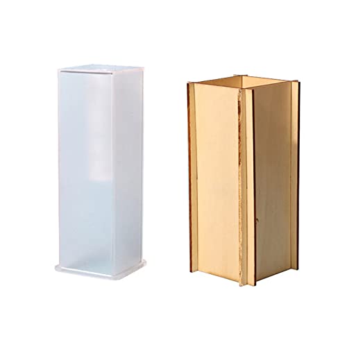 Vase Silikonform Blütenharzformen Hohe Topfform Zum Herstellen Von Handwerksanmeldungen Topfformen Für Epoxidharz von Guaber