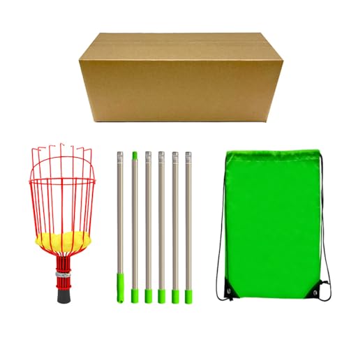 Vielseitige, ausziehbare Obstpflücker mit bequemem Griff, einfache Montage, Erntemaschinen für effizientes Sammeln von Obstpflücken von Guaber