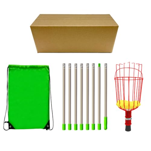 Vielseitige, ausziehbare Obstpflücker mit bequemem Griff, einfache Montage, Erntemaschinen für effizientes Sammeln von Obstpflücken Vielseitige, ausziehbare Obstpflücker mit bequemem Griff, einfache Montage, Erntemaschinen für effizientes Sammeln von Obstpflücken von Guaber