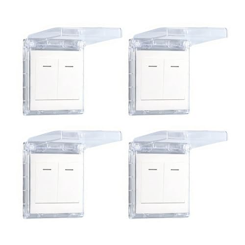 Wasserdichte Schalterschutzhüllen, flaches Profil-Design, sichere Abschirmung, Steckdosenabdeckung für Nassbereich, Haltbarkeit, bausichere Schalterdosenabdeckung von Guaber