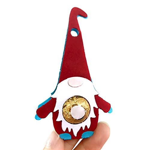 Weihnachtsknoom Schokoladenschneidstirme Scrapbooking Making Decorating Tool Für Anfänger Starter Bastelversorgung Scrapbooking Stanze Sterbe von Guaber