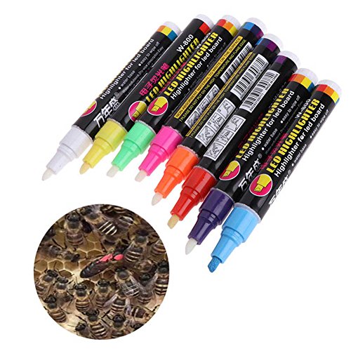5Pcs/Set Queen Bee Marking Marker Pen, BeeKeeping Plastic Marker Supplies Mark Touch Up Pen Beekeeping Tools Beekeeper Equipment Bee Keepers to Marker The Queen 5Pcs/Set Queen Bee Marking Marker Pen, BeeKeeping Plastic Marker Supplies Mark Touch Up Pen Beekeeping Tools Beekeeper Equipment Bee Keepers to Marker The Queen von Guajave