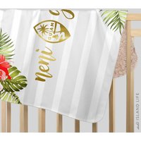Guam Robbe Neni Mädchen Hibiskus Sherpa Babydecke Guam Robbe Neni Mädchen Hibiskus Sherpa Babydecke von GuamDesigns