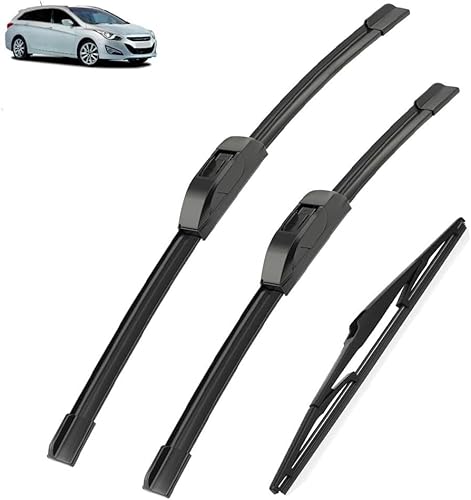 GuanLL Car Wiper Windshield Wiper für Hyundai i40 Estate 2011-2019 2012 2013 Wipers Windscreen Glass Brushes Scheibenwischer vorne und Scheibenwischerblätter Set GuanLL Car Wiper Windshield Wiper für Hyundai i40 Estate 2011-2019 2012 2013 Wipers Windscreen Glass Brushes Scheibenwischer vorne und Scheibenwischerblätter Set von GuanLL
