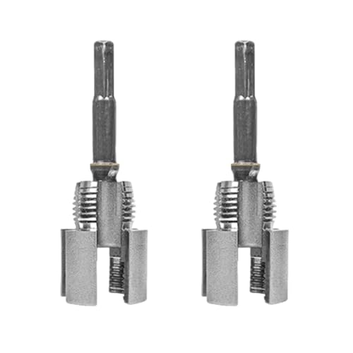Guangcailun 2 teile/satz Effizienz Und Präzision Kombiniert Kunststoff Rohr Threading Kit Integrierte Interne Externe Rohr Threading Werkzeug, Silber, 4 Trennzeichen von Guangcailun