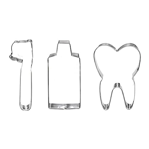 Guangcailun 3 Teile/Satz Keksform Kekse Zahnbürstenform Tragbares Zuhause Edelstahl Backwerkzeug Zubehör Küchenhelfer Guangcailun 3 Teile/Satz Keksform Kekse Zahnbürstenform Tragbares Zuhause Edelstahl Backwerkzeug Zubehör Küchenhelfer von Guangcailun