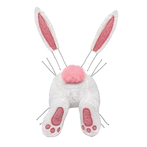 Guangcailun Ostern Deko Kranz Set, Bezaubernder Hase mit Ohren, DIY Girlande, Rosa von Guangcailun