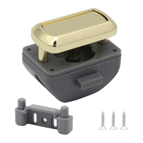 Guangcailun Schlüssellose RV Druckschrankschlösser Schlüssellose RV Druckschloss Boot Wohnmobil Schrank Schubladenschloss Möbel Hardware Erfahrung, Gold Guangcailun Schlüssellose RV Druckschrankschlösser Schlüssellose RV Druckschloss Boot Wohnmobil Schrank Schubladenschloss Möbel Hardware Erfahrung, Gold von Guangcailun