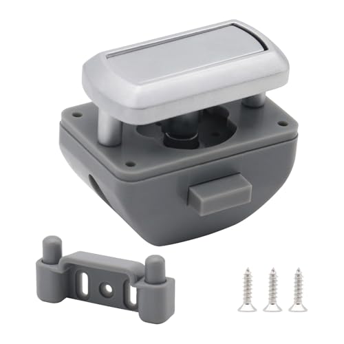 Guangcailun Schlüssellose RV Druckschrankschlösser Schlüssellose RV Druckschloss Boot Wohnmobil Schrank Schubladenschloss Möbel Hardware Erfahrung, Mattsilber Guangcailun Schlüssellose RV Druckschrankschlösser Schlüssellose RV Druckschloss Boot Wohnmobil Schrank Schubladenschloss Möbel Hardware Erfahrung, Mattsilber von Guangcailun