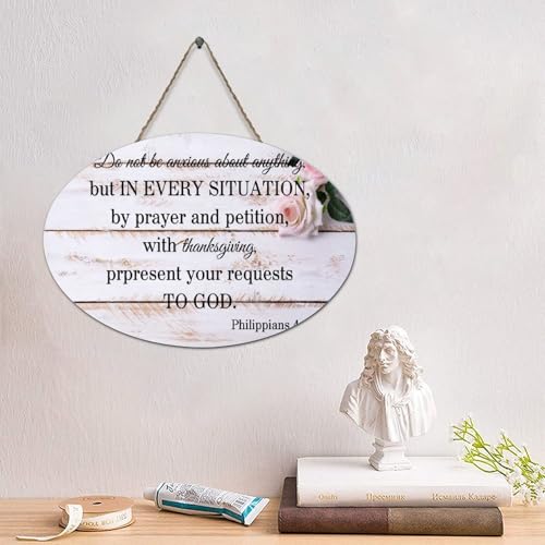 Guangpat Holzschilder, Bibelvers, christliches Holzschild, rustikaler Wandaufhänger, religiös für Wohnzimmer, Schlafzimmer, Büro, 15,2 x 25,4 cm Guangpat Holzschilder, Bibelvers, christliches Holzschild, rustikaler Wandaufhänger, religiös für Wohnzimmer, Schlafzimmer, Büro, 15,2 x 25,4 cm von Guangpat