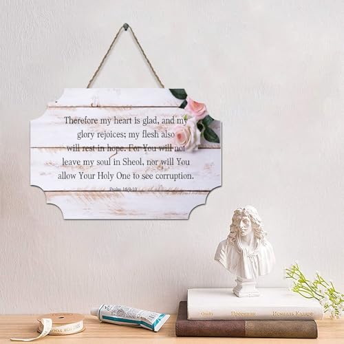 Guangpat Lustiges Jesus-Holz-Palettenschild "Therefore My Heart Is Glad,and My Glory s", 15,2 x 25,4 cm, christliche Wandkunst, Familien-Wanddekoration für Zuhause, Schlafzimmer, Küche, Wohnzimmer Guangpat Lustiges Jesus-Holz-Palettenschild "Therefore My Heart Is Glad,and My Glory s", 15,2 x 25,4 cm, christliche Wandkunst, Familien-Wanddekoration für Zuhause, Schlafzimmer, Küche, Wohnzimmer von Guangpat