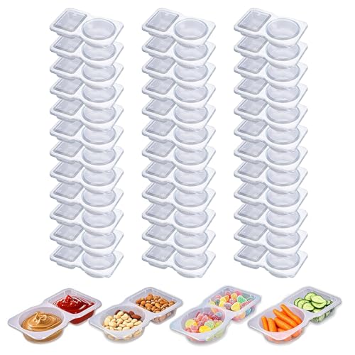 Guanici 40 Stücke Plastikbecher Mit Deckel Kleine Dosen mit Deckel Plastik Snack Container Mealprepboxen Wiederverwendbar für Mittagessen Snack Marmelade Joghurt Obst Salat Gewürze Guanici 40 Stücke Plastikbecher Mit Deckel Kleine Dosen mit Deckel Plastik Snack Container Mealprepboxen Wiederverwendbar für Mittagessen Snack Marmelade Joghurt Obst Salat Gewürze von Guanici
