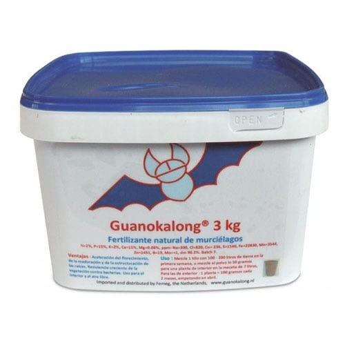 Guanokalong Fledermausdünger Pulver biologisch (3kg) von Guanokalong